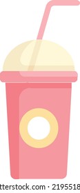 cocktail vector concept on white background. isolated illustration icon