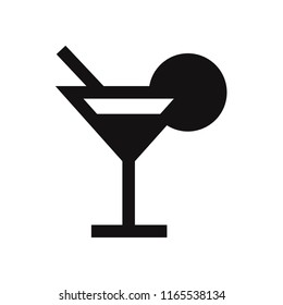 Cocktail vector icon