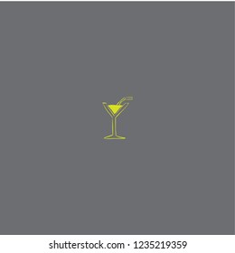 Cocktail vector icon