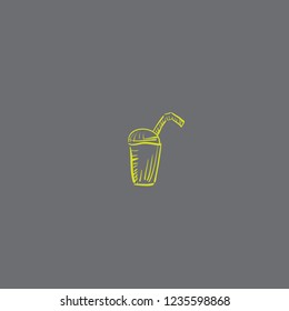 Cocktail vector icon