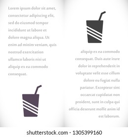 Cocktail Vector icon