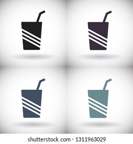 Cocktail Vector icon
