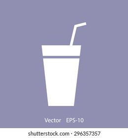 Cocktail vector icon
