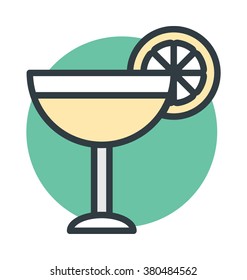 Cocktail Vector Icon