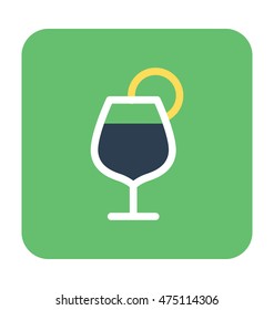 Cocktail Vector Icon