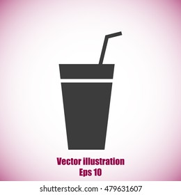 Cocktail vector icon