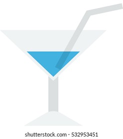 Cocktail Vector Icon