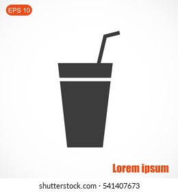 Cocktail vector icon