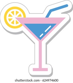 Cocktail Vector Icon