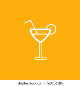 Cocktail Vector icon 