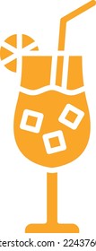 Cocktail vector icon. Can be used for printing, mobile and web applications.