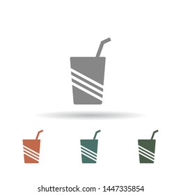 Cocktail Vector icon . Lorem Ipsum Illustration design