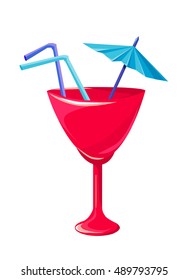 cocktail vector illustration