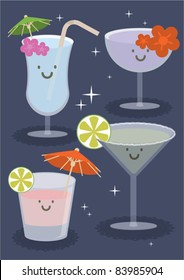 cocktail vector/illustration