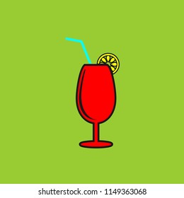 Cocktail-drink vector icon