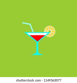 Cocktail-drink vector icon