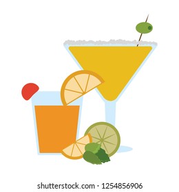 Cocktails and drinks