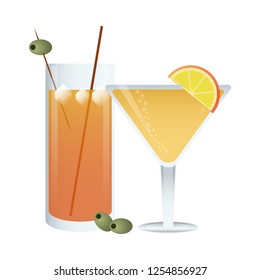 Cocktails and drinks
