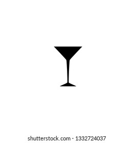 cocktails glass vector line icon