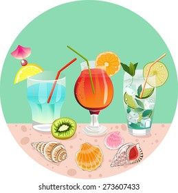 cocktails - Illustration