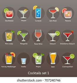 Cocktails Set 1