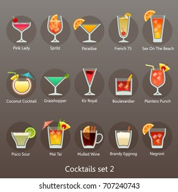 Cocktails set 2