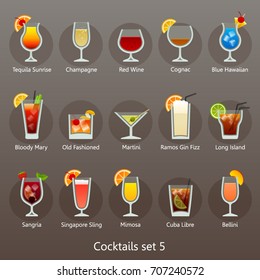 Cocktails set 5