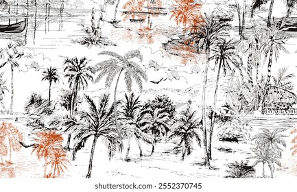 coco plam background suitable for home decore and wallpaper purpose

