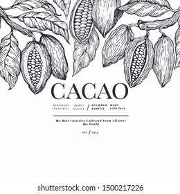 Cocoa Tree Drawing Images Stock Photos Vectors Shutterstock