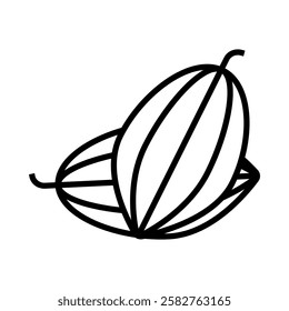 cocoa bean icon vector design templates
