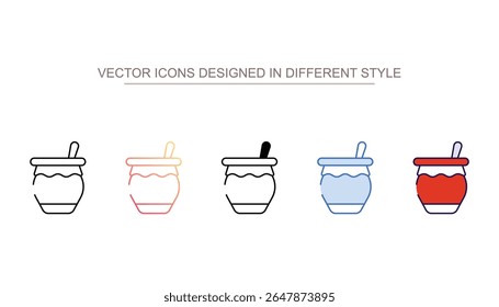 Cocoa Butter icon design with white background stock illustration