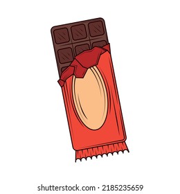 cocoa chocolate bar candy icon