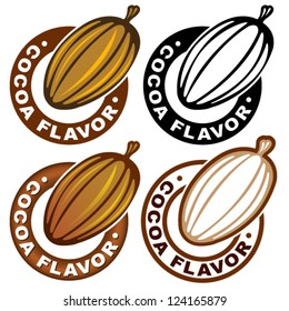 Cocoa Flavor Seal / Mark