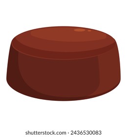 Cocoa food icon cartoon vector. Sweet present candy. Sweet food valentine