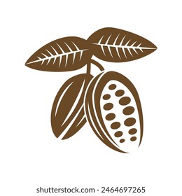 Cocoa icon. Simple illustration of cocoa vector icon for web design isolated on white background