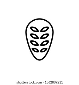 cocoa icon vector illustration logo template for many purpose. Isolated on white background.