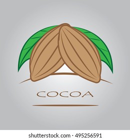 cocoa icon - vector illustrator