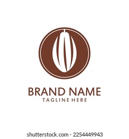 Cocoa logo. Cocoa Logo Flat Design on White Background.