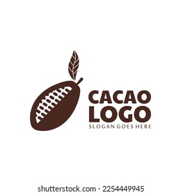 Cocoa logo. Cocoa Logo Flat Design on White Background.