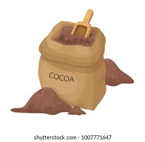 cocoa set vector