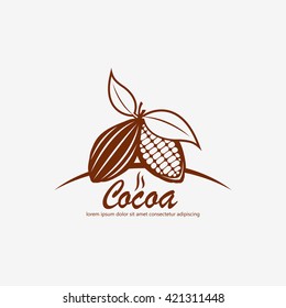 Cocoa Symbol - Vector Illustration
