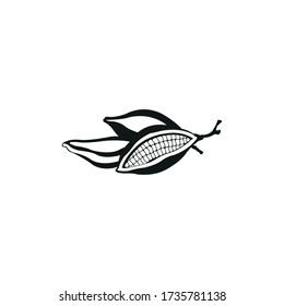 Cocoa symbol vector illustration design
