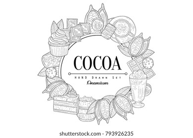 Cocoa Vintage Sketch