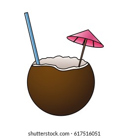 coconut cocktail icon image 