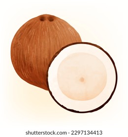 Coconut is a delicious summer fruit P1