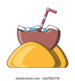 coconut drink icon 