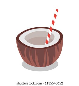 coconut drink icon
