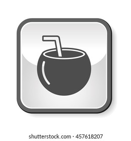 coconut drink icon