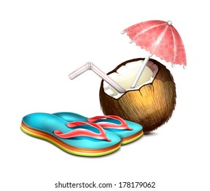 Coconut and Flip Flops