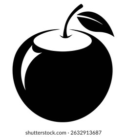 coconut, fruit, silhouette, black, tropical, summer, nut, palm, nature